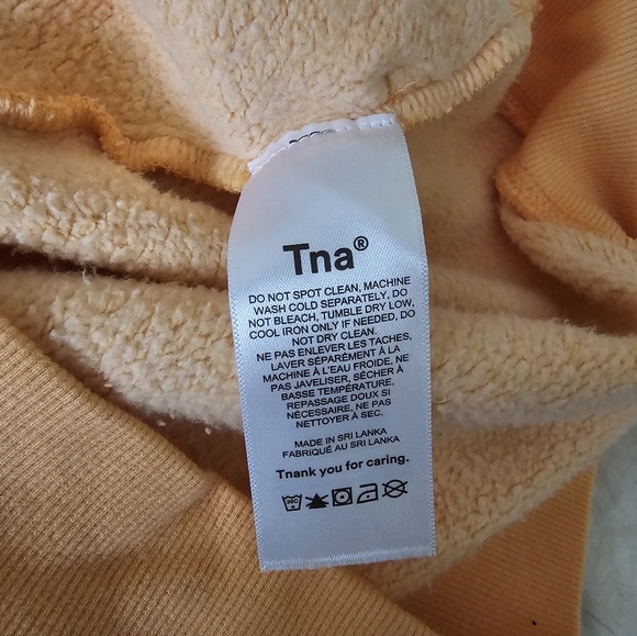 Aritzia TNA Cozy Fleece Mega ¼ Zip Sweatshirt. Size 1 - Picture 7 of 9